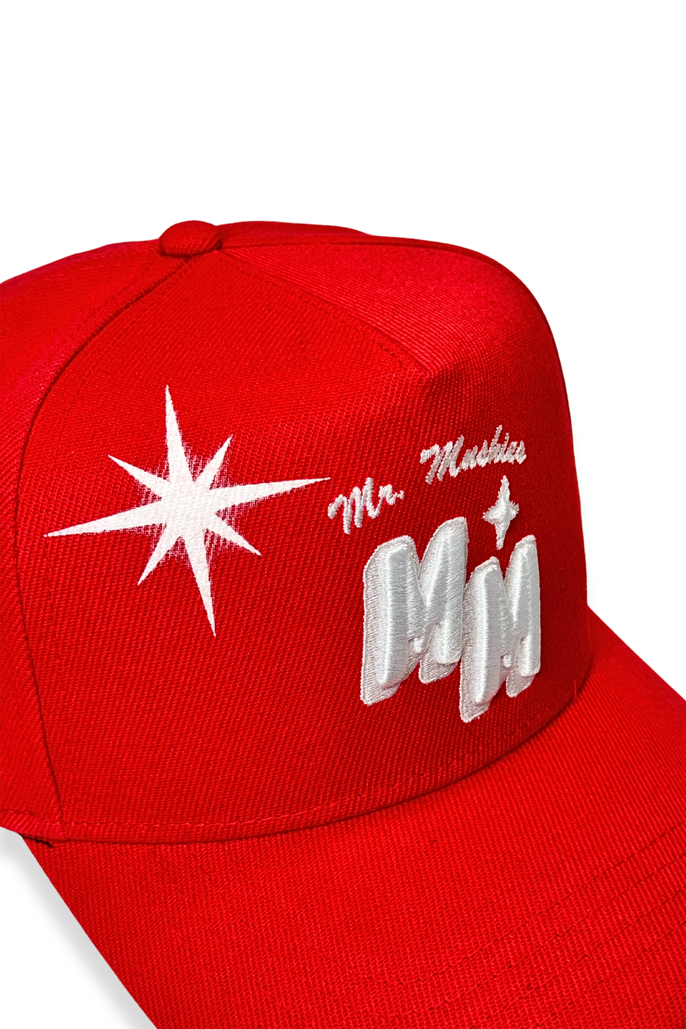 MM Logo Snapback Red