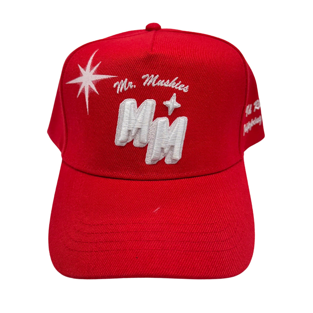 MM Logo Snapback Red
