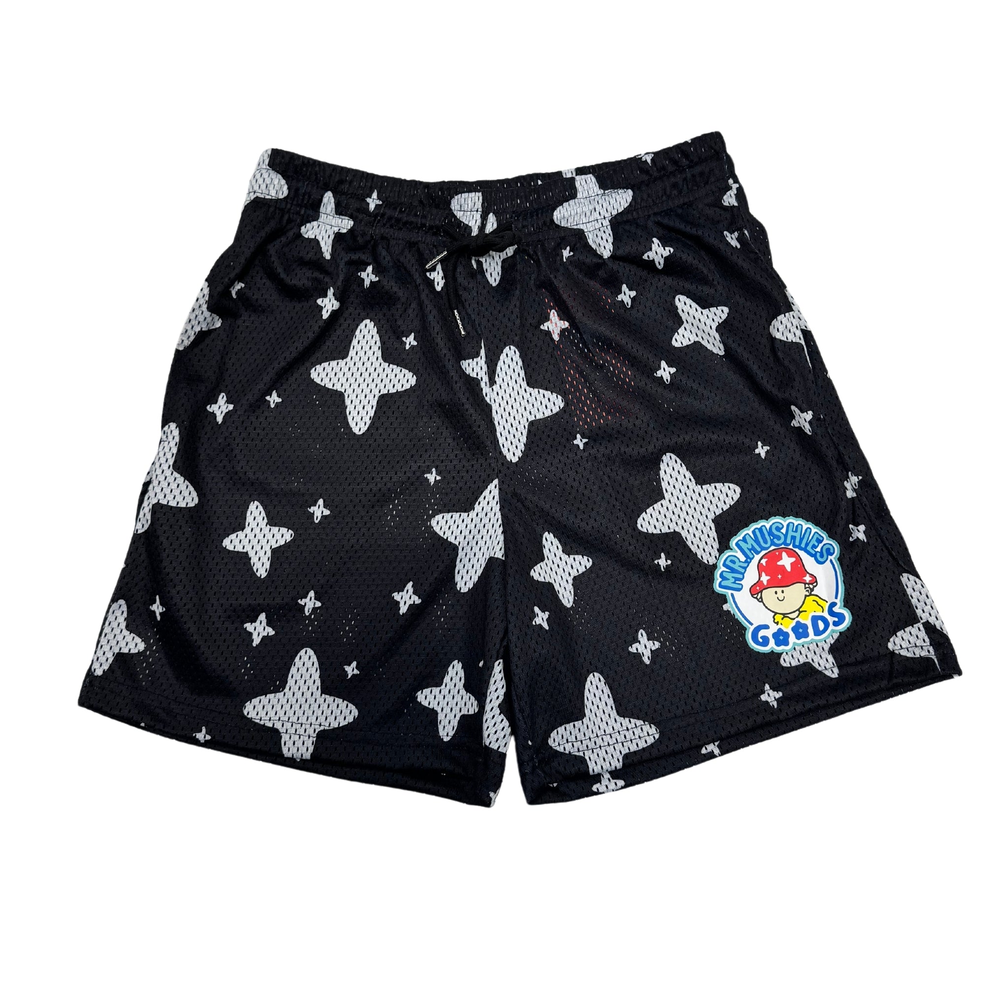 Star Black Shorts