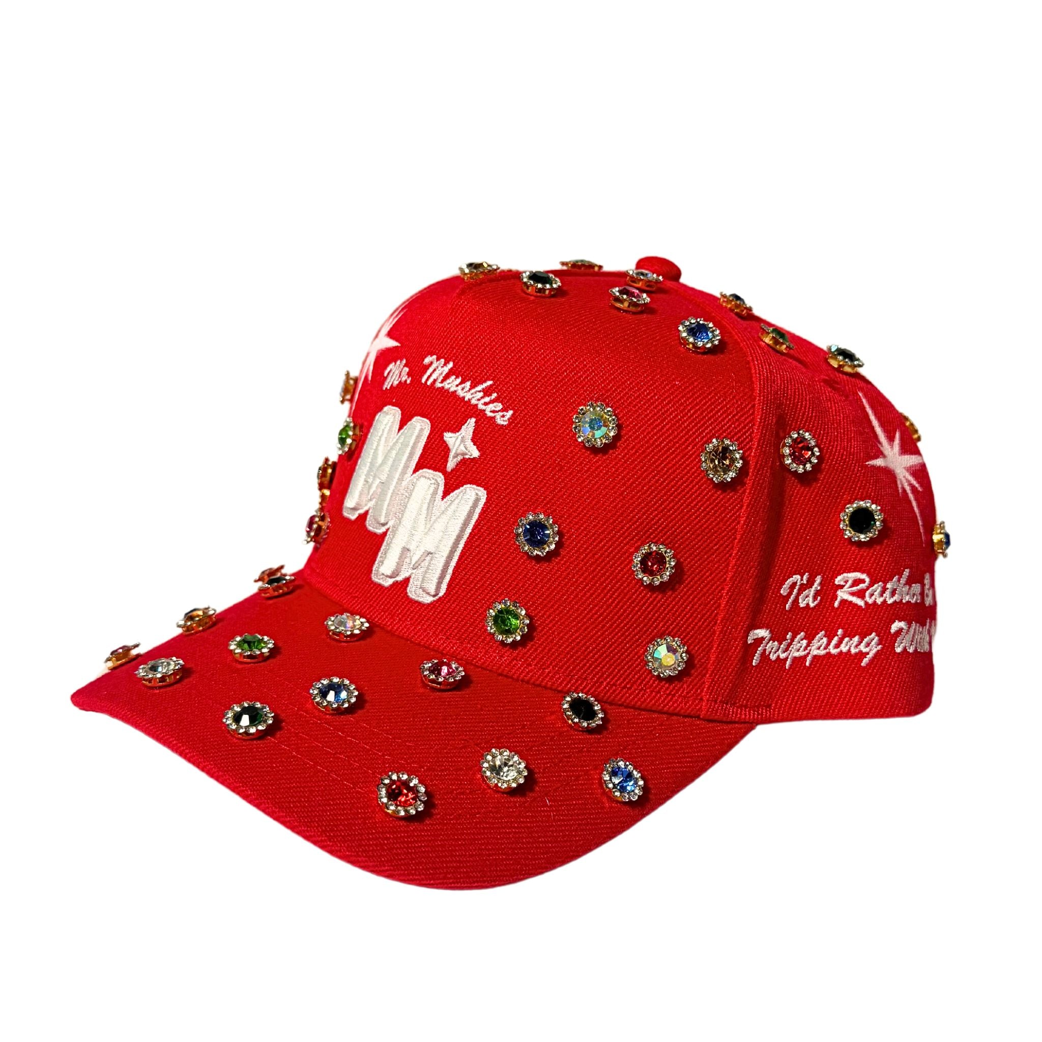 GEMS X STARS SNAPBACK RED