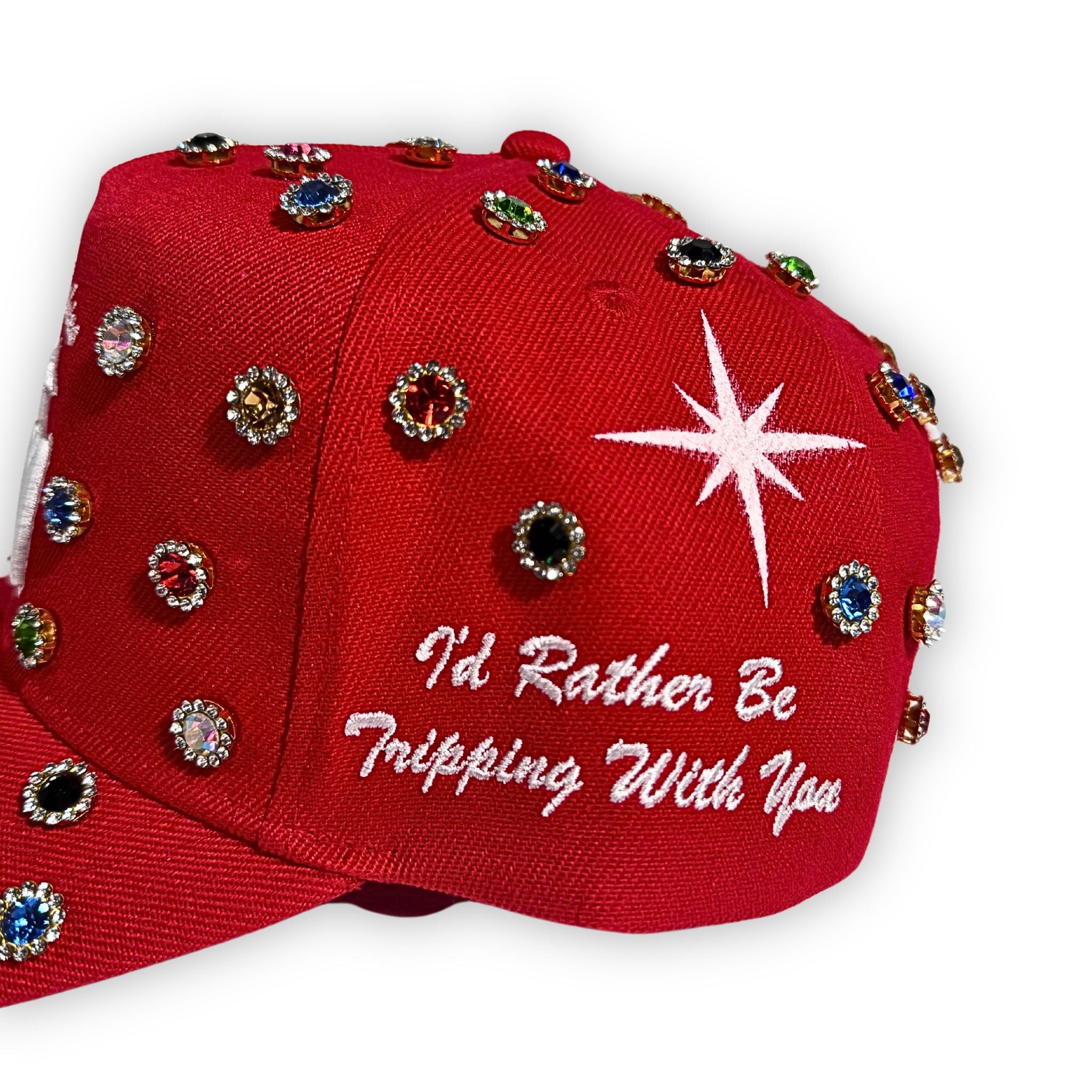 GEMS X STARS SNAPBACK RED