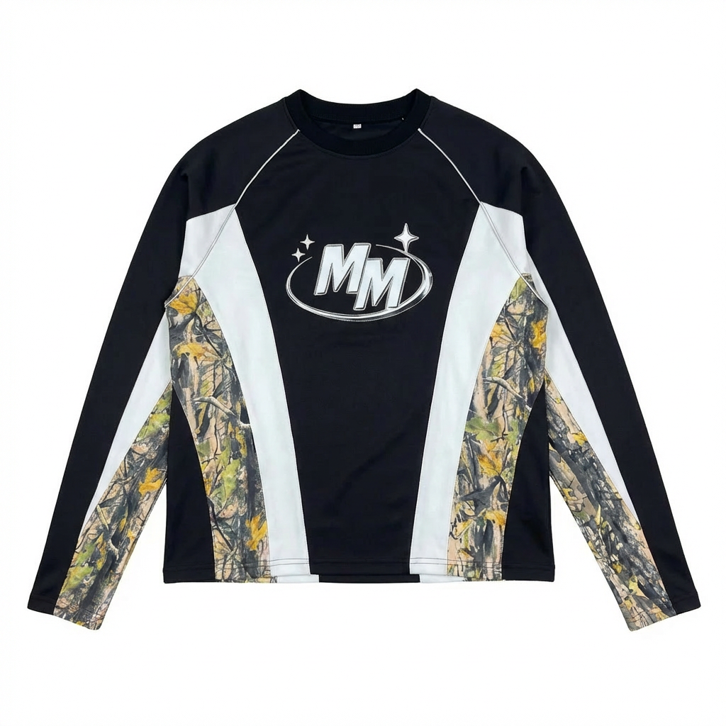 BDU MOTO JERSEY BLACK