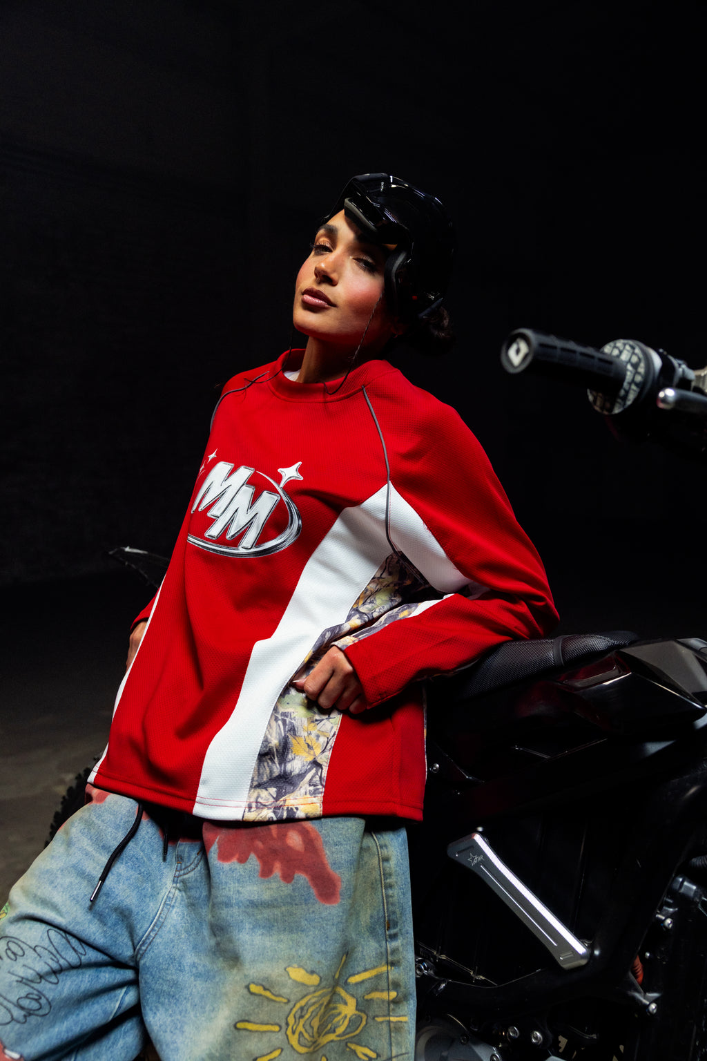 BDU MOTO JERSEY RED