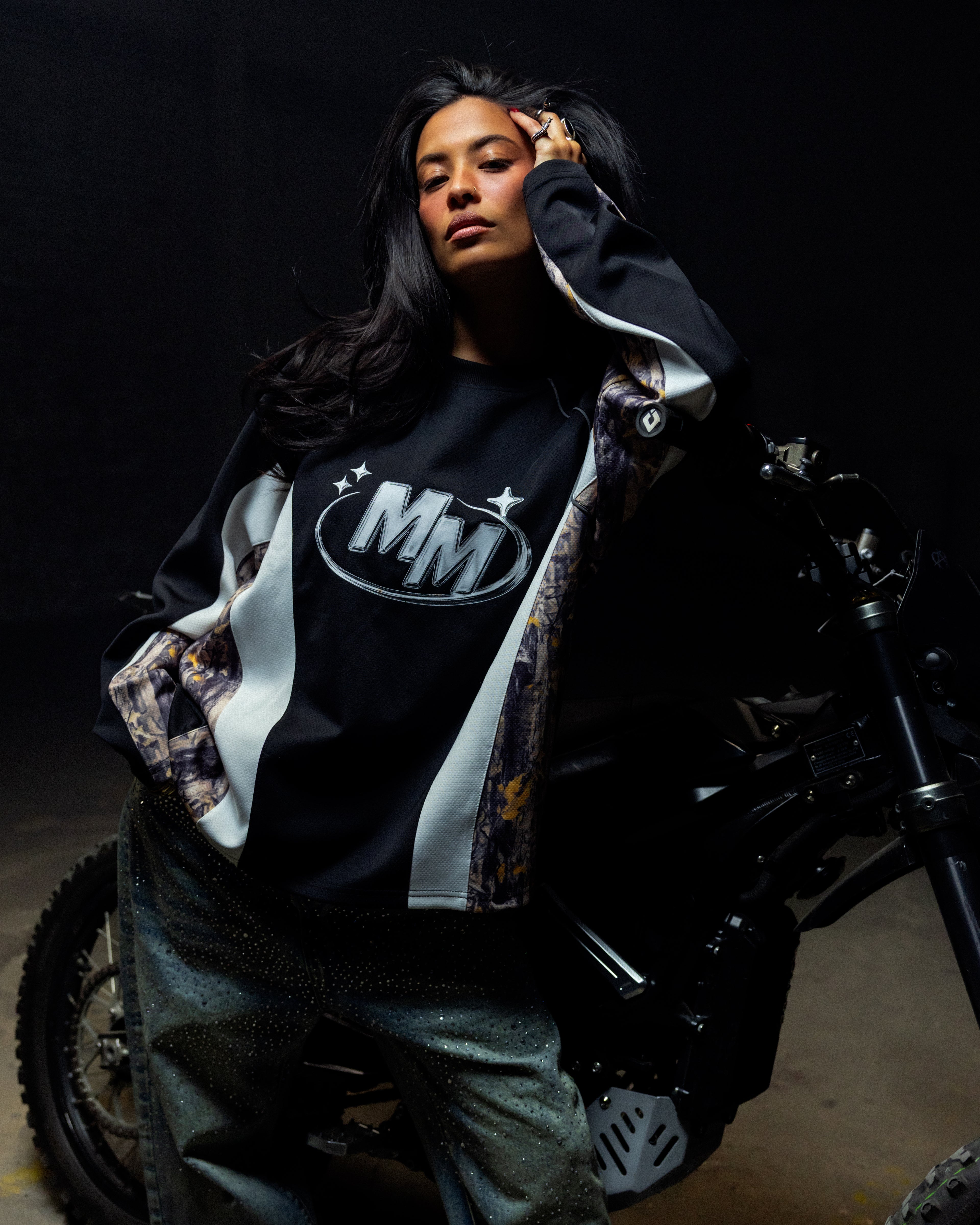 BDU MOTO JERSEY BLACK